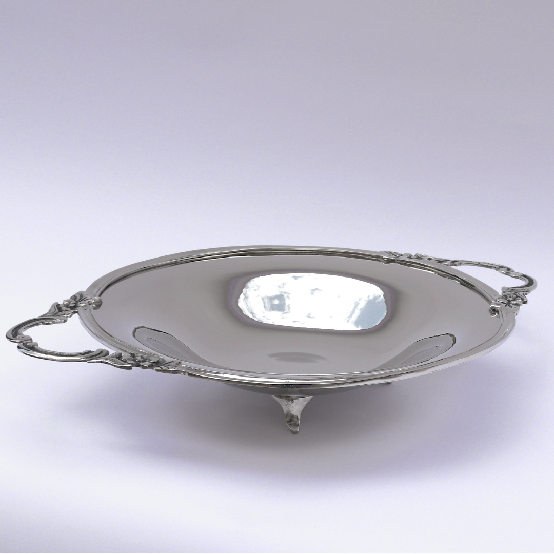 Deep Round Service With Hands - Simple Royal