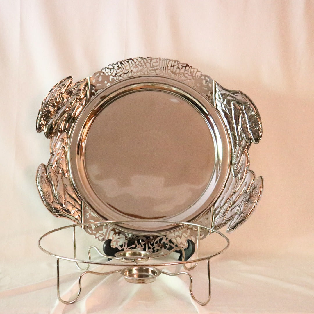 Round Scheherazade Service With Heater