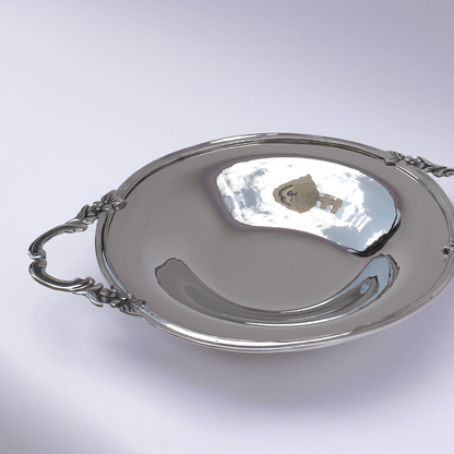 Deep Round Service With Hands - Simple Royal
