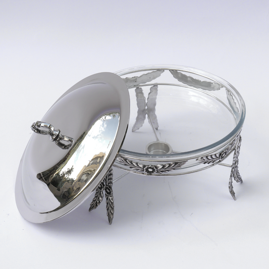 Round Chafing Dish - Flora Model