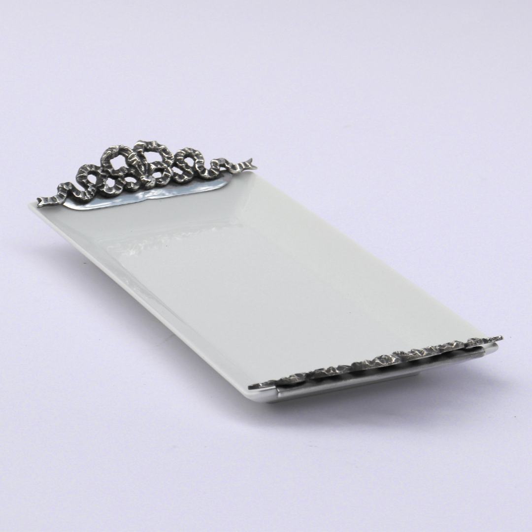 Rectangular With Removable Clips Porcelain