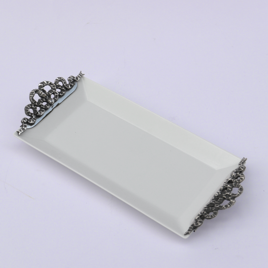 Rectangular With Removable Clips Porcelain