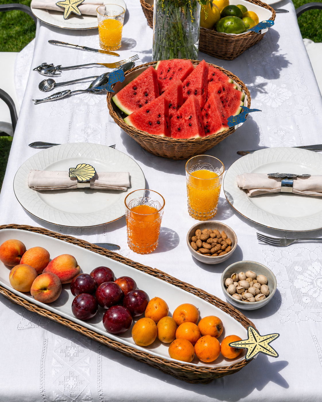 New Napkin Rings - Rivage Summer Collection