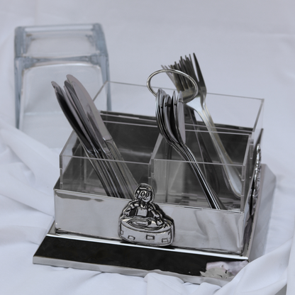 Square Cutlery Holder