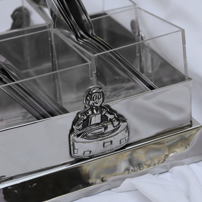 Square Cutlery Holder