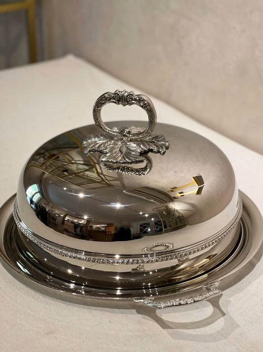 Flat Round Service with cover - Royal Model