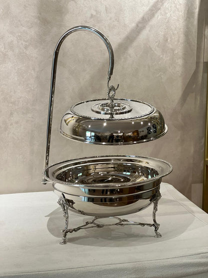 Chafing Dish With Cover Holder