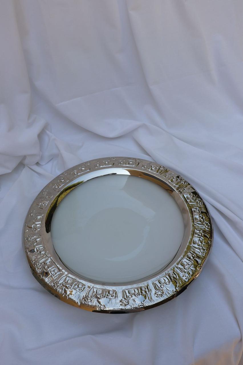 Deep Round Porcelain Newbie's House Frame