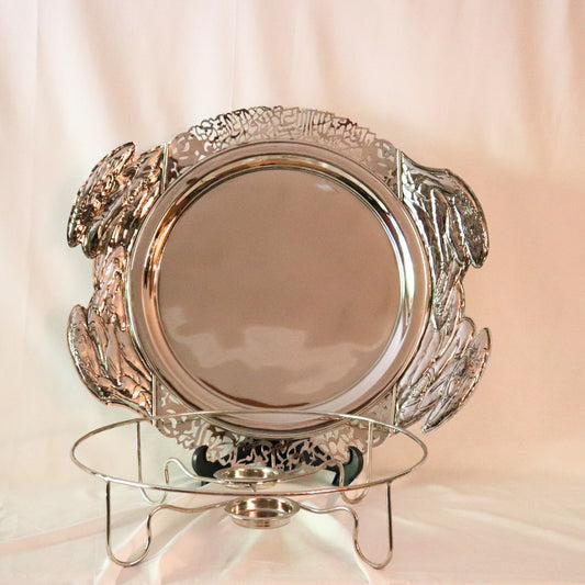 Round  Scheherazade Service With Heater