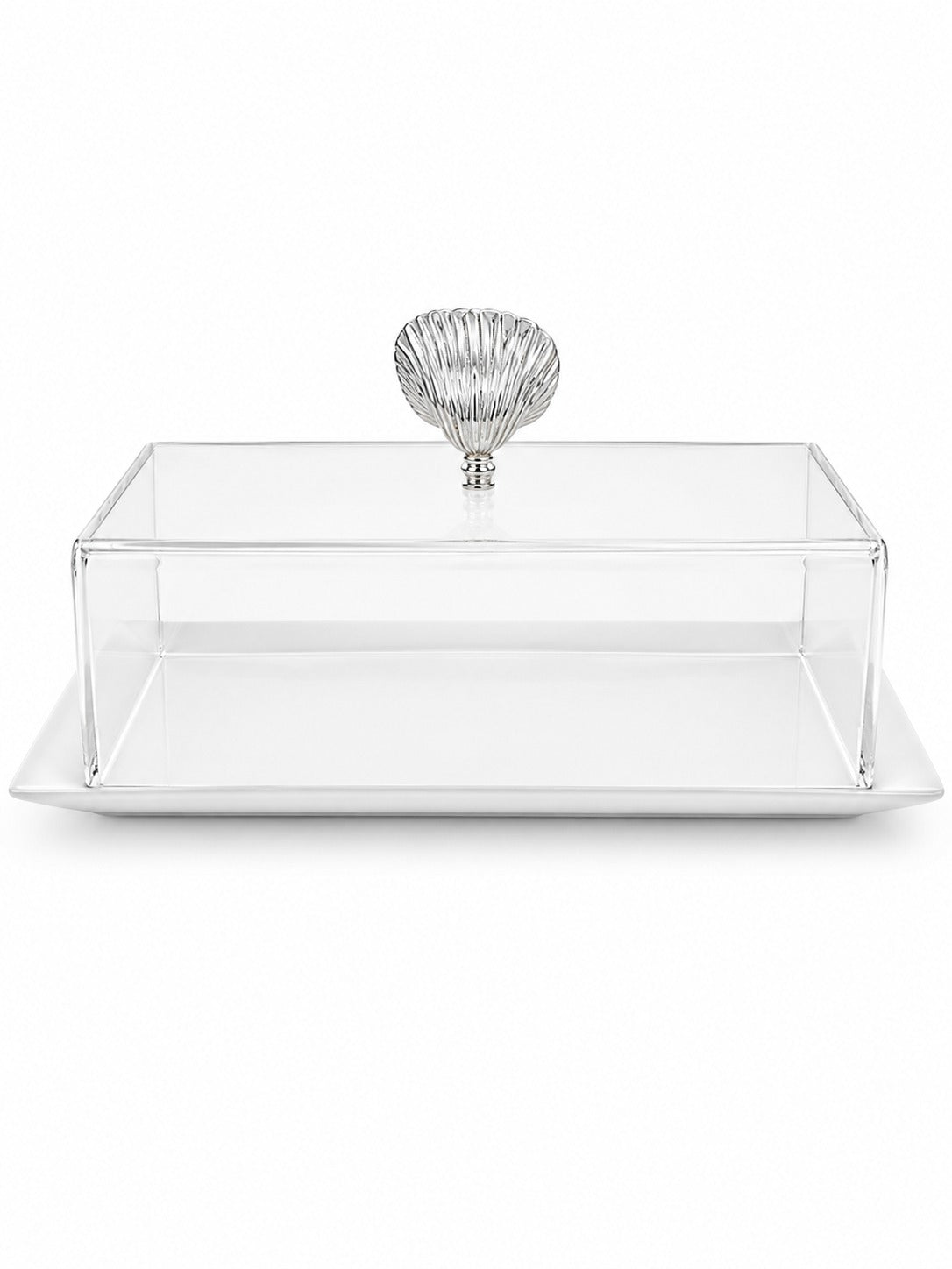 Rectangular Porcelain With Plexi Cover - Summer Shapes