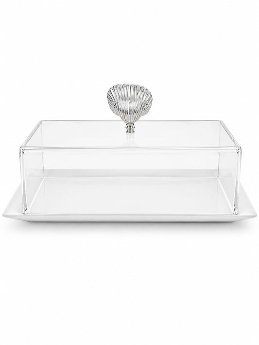 Rectangular Porcelain With Plexi Cover - Summer Shapes