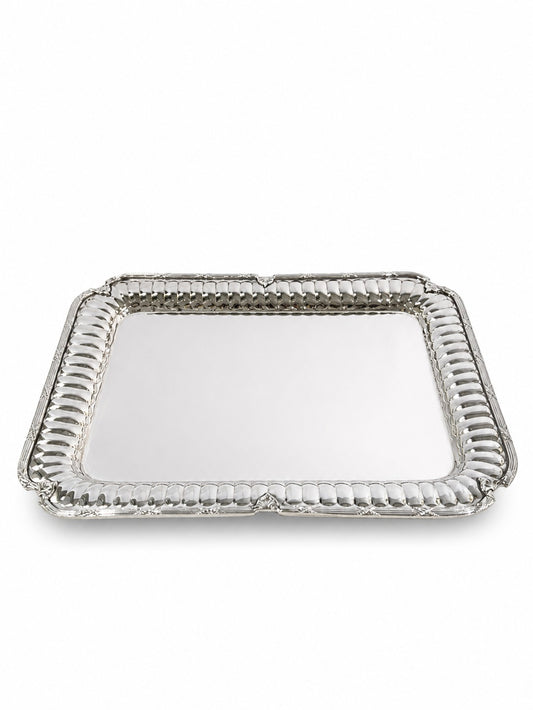 Rectangular Service Without Hands - English Model