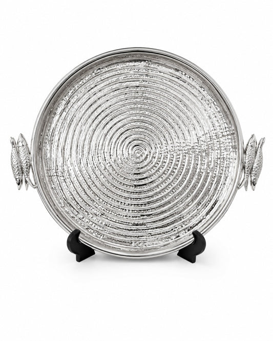 Round Linear Service with Fish Hands