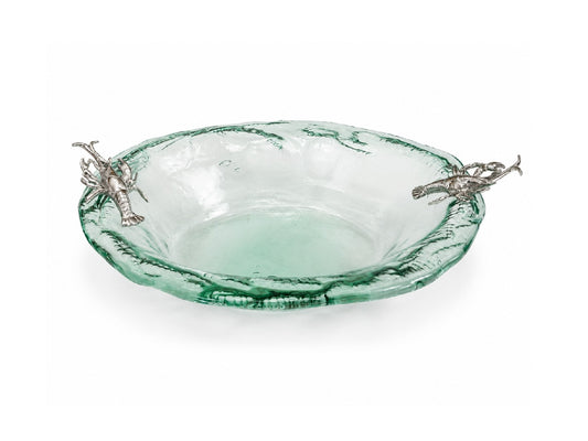 Transparent Oval Glass Bowl - Summer Shapes - Size 50