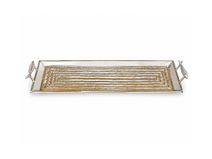 Rectangle Linear Service Fish Hands