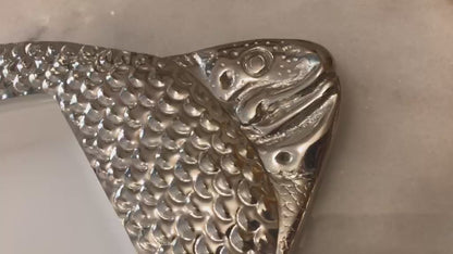 Oval Fish Scale Porcelain